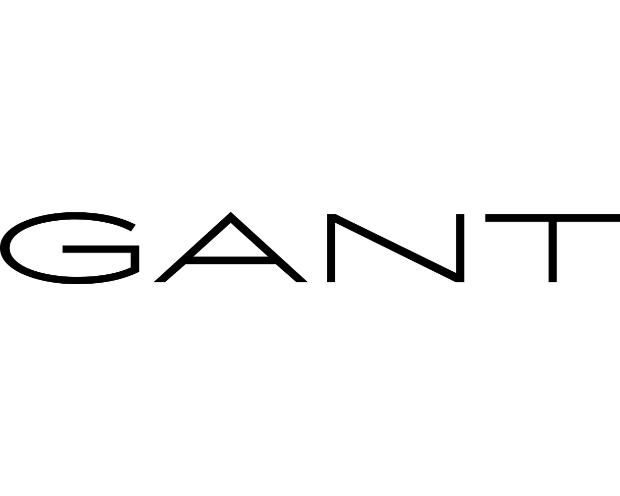 gant logotype black
